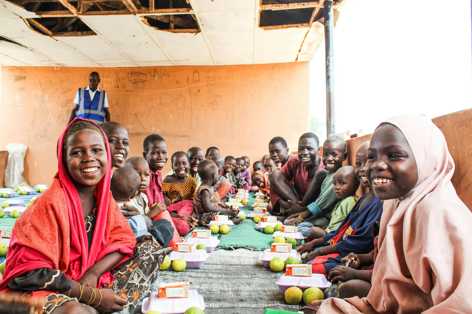 Children in a School in Africa